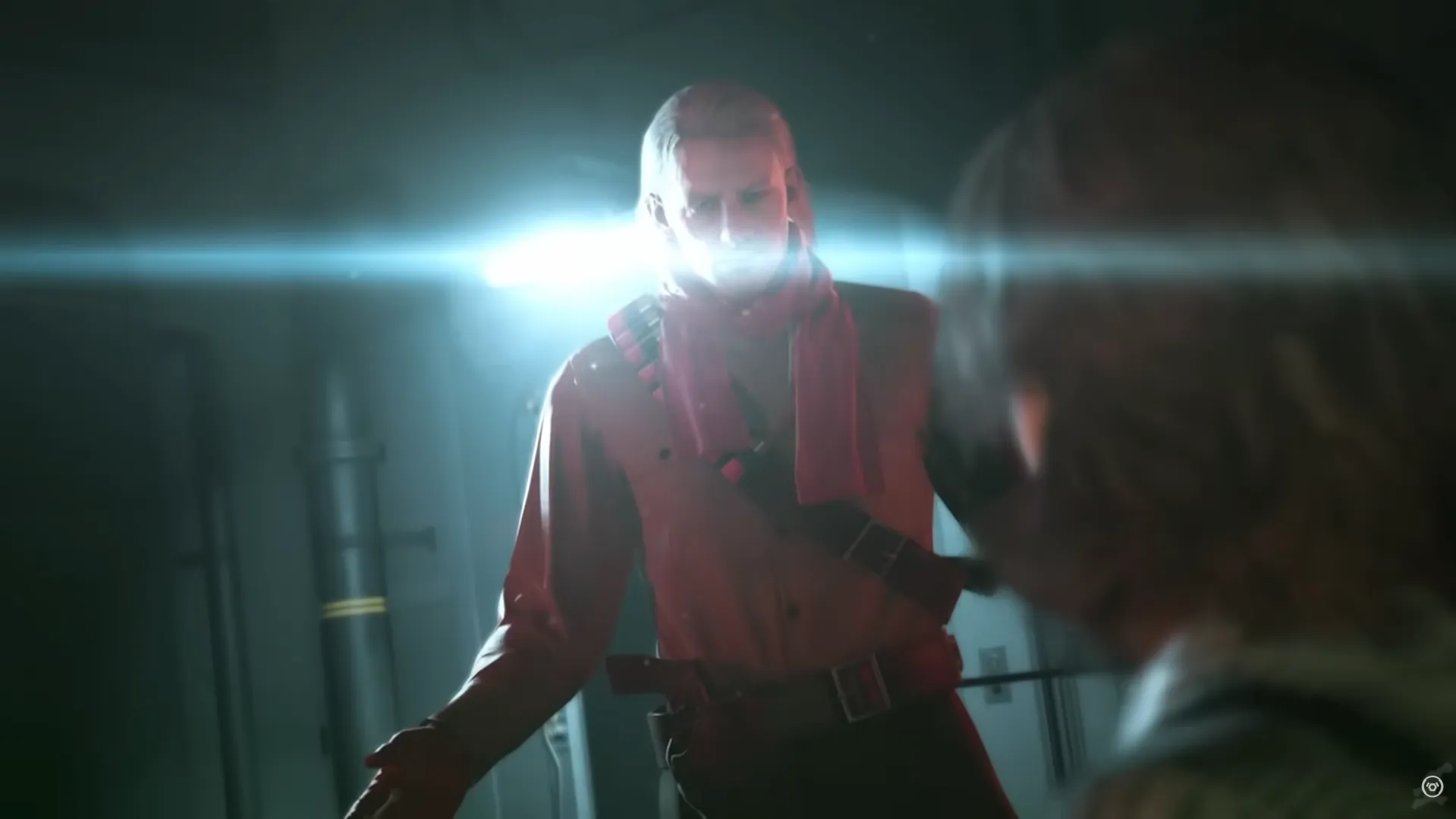 An image from Metal Gear Solid V (2015), showcasing the utilisation of the Lens Flare effect